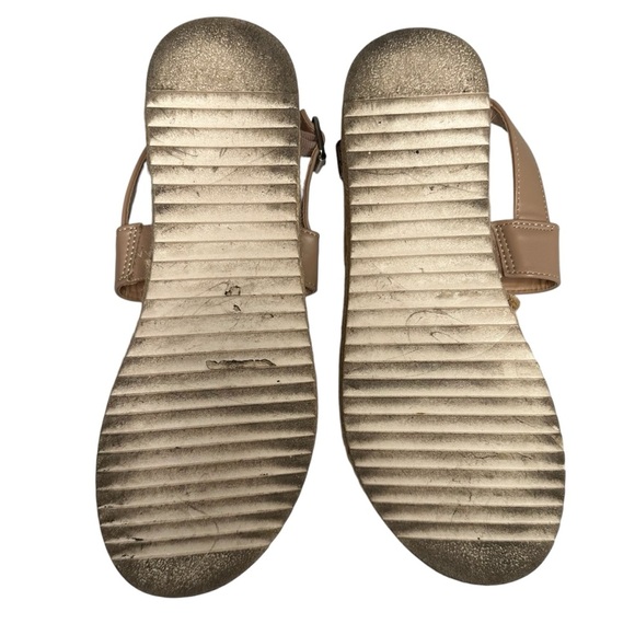 Madden Girl Tan Espadrille Strap Sandals – Size 9 - Picture 5 of 8